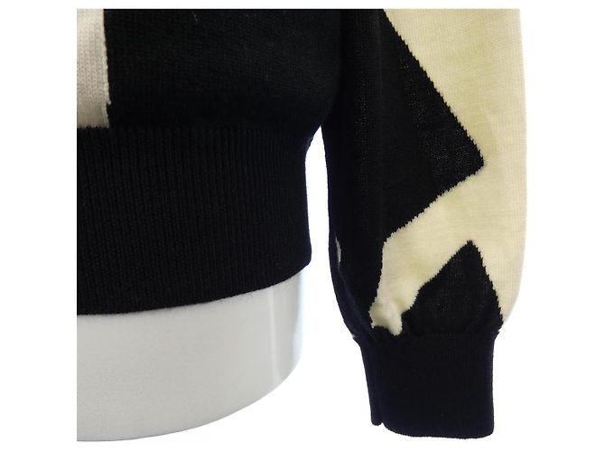 Prendas de punto Louis Vuitton Negro Blanco - vista 6