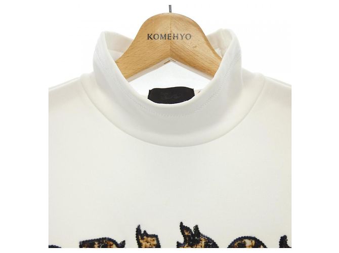 Autre Marque Top Dance With Dragon Blanco - vista 5