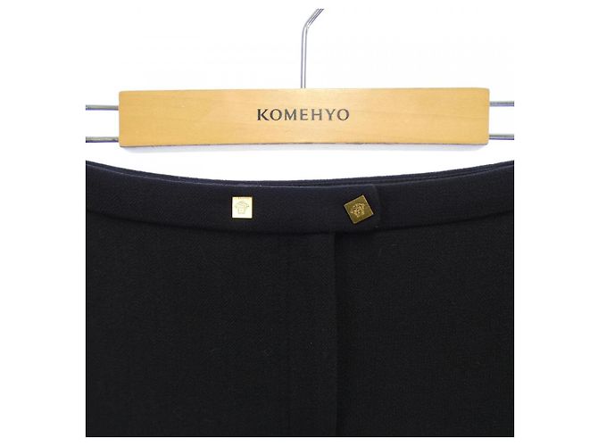 Gonna Vintage Gianni Versace Nero - vista 5