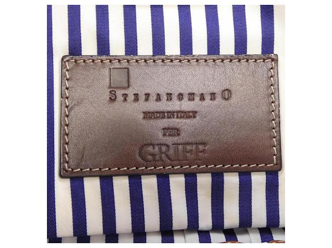 Autre Marque Borsa Stefanomano Marrone - vista 5