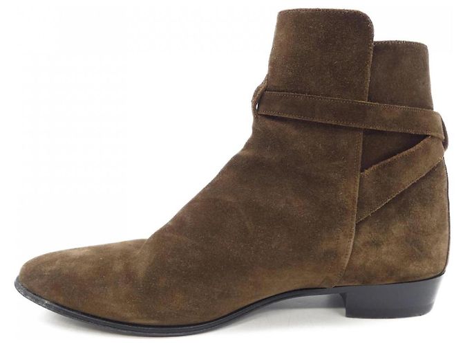 Céline Celine Lederschuhe Braun - Ansicht 2