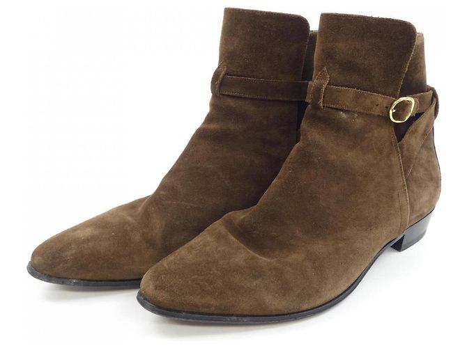 Céline Celine Lederschuhe Braun - Ansicht 3