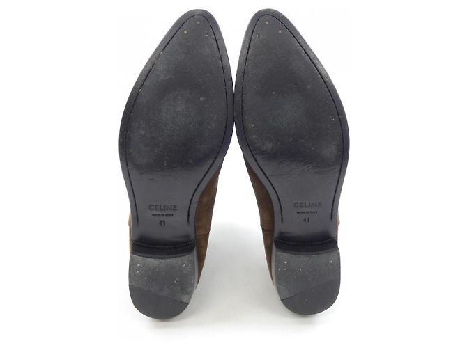 Céline Celine Lederschuhe Braun - Ansicht 4