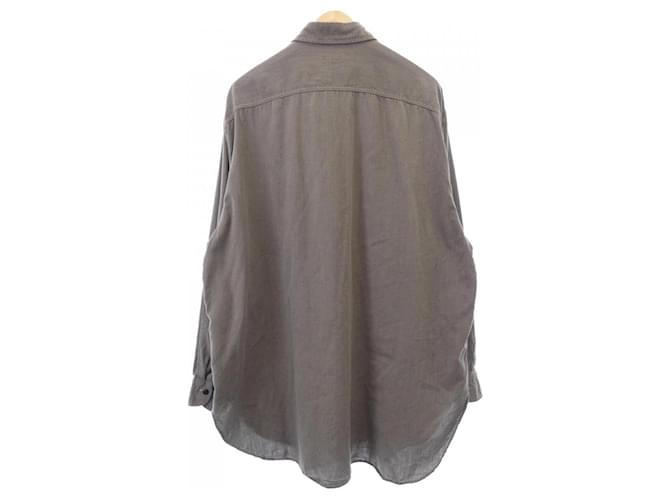 Autre Marque Camisa COMOLI Gris - vista 2