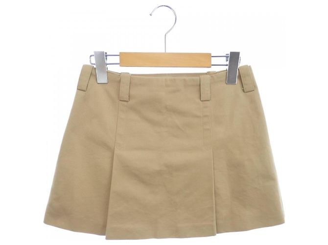 Falda Miu Miu Beige - vista 2
