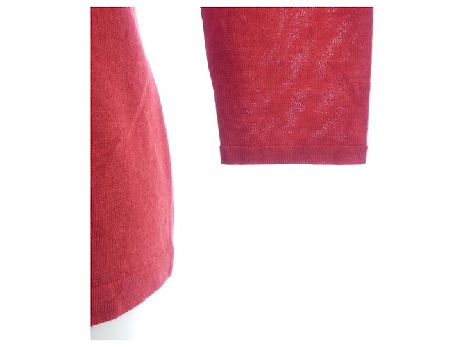 Jersey de seda y cachemira Leonard Fashion Roja - vista 6