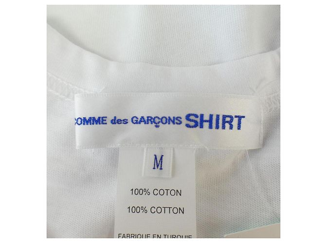 Autre Marque Camiseta KAWS de Comme des Garçons Shirt Rosa Blanco Verde - vista 4