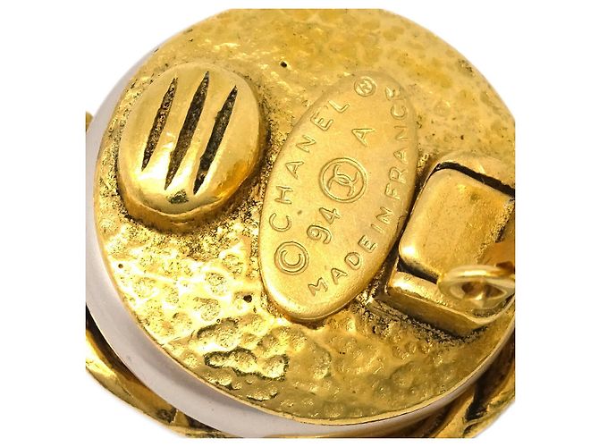 Chanel Vintage Triple cc Metal Golden - Ansicht 4