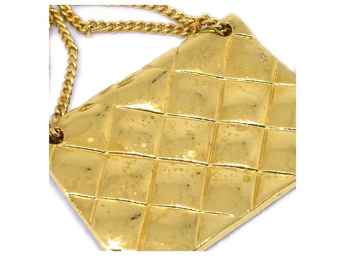 Chanel 31 Rue Cambon Flap Bag Clip-On Metal D'oro - vista 4