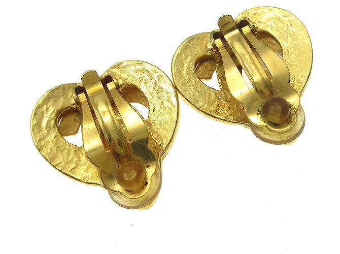 Cuore placcato oro con logo CC di Chanel D'oro - vista 2