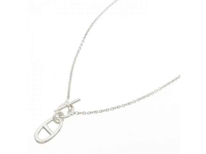 Collana Chaine d'Ancre Hermès Argento - vista 2