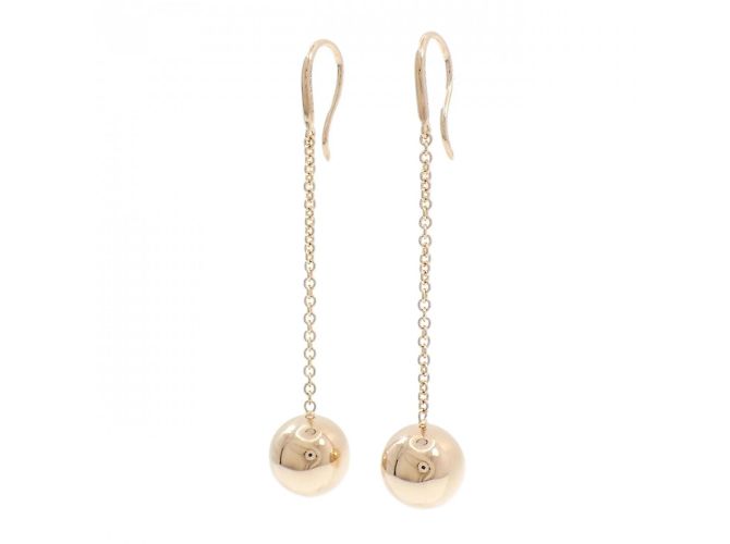 Tiffany & Co Orecchini a catena in oro rosa Tiffany D'oro - vista 2