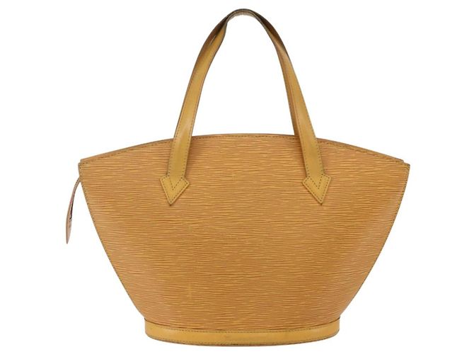 Borsa Saint Jacques in pelle Epi PM Louis Vuitton Giallo - vista 2