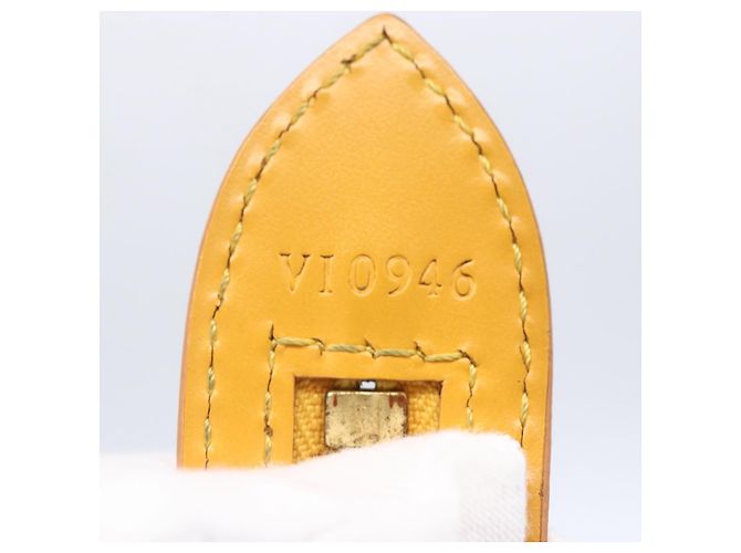 Borsa Saint Jacques in pelle Epi PM Louis Vuitton Giallo - vista 7