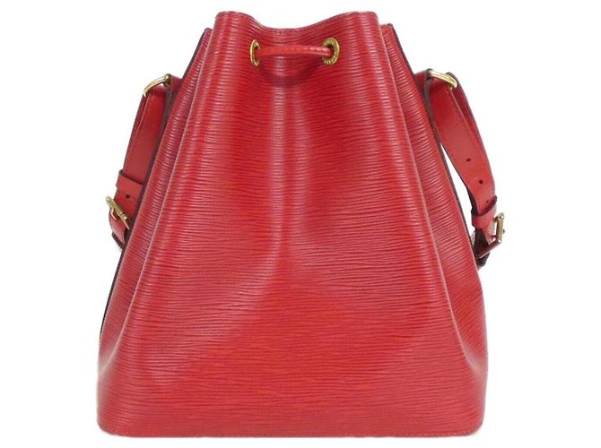 Noe Bolso de Hombro Petit Noé Epi Louis Vuitton Roja - vista 2