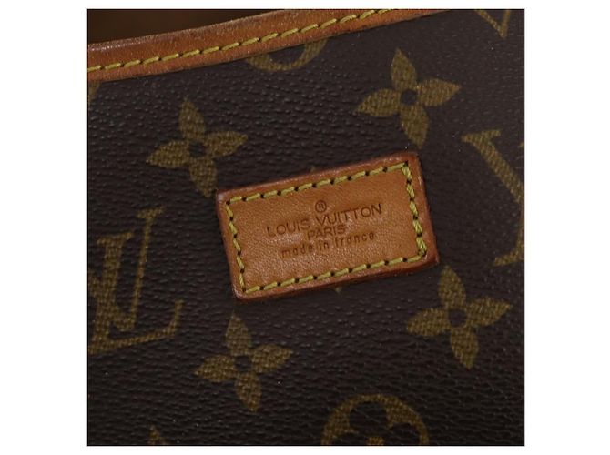 Bolsa Saumur Louis Vuitton em lona Monogram 35 Marrom - vista 6