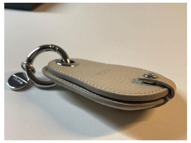 Beige Leather Keychain Tumi - view 12