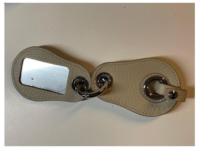 Beige Leather Keychain Tumi - view 13