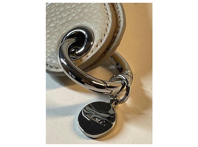 Beige Leather Keychain Tumi - view 7