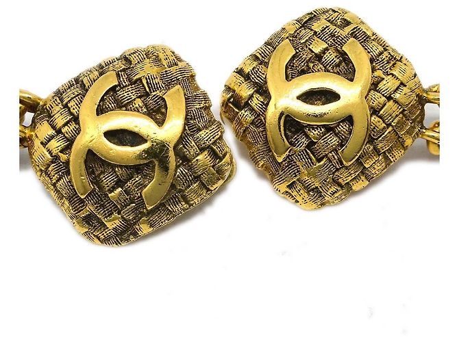 Chanel CC Dangle Metal D'oro - vista 3
