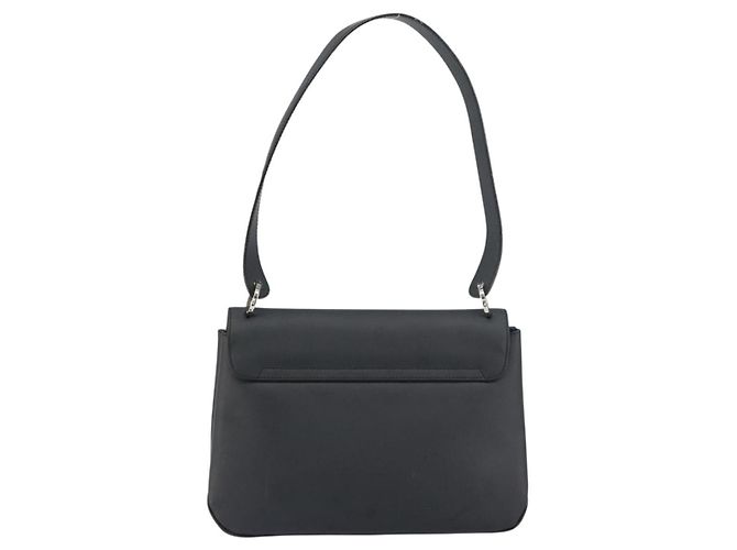 Salvatore Ferragamo Vala Leather Nero - vista 2