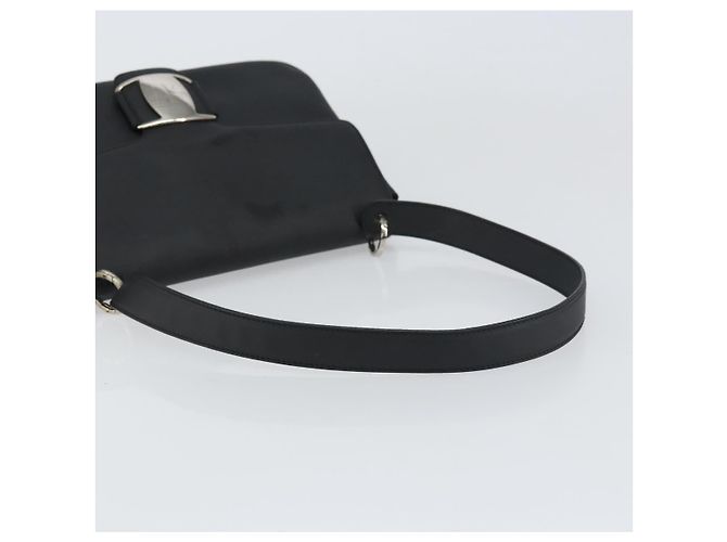 Salvatore Ferragamo Vala Leather Nero - vista 7