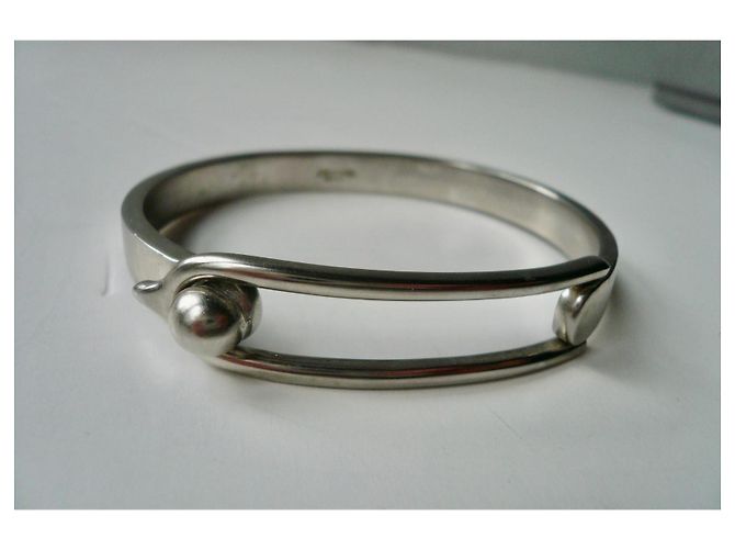 GOOSSENS Bracciale a Loop in Metallo Argento / TM COME NUOVO Metallico - vista 3