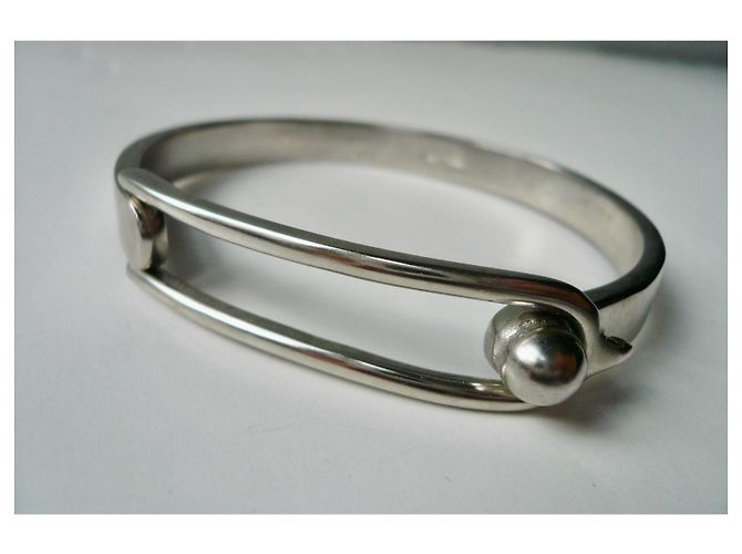 GOOSSENS Bracciale a Loop in Metallo Argento / TM COME NUOVO Metallico - vista 7