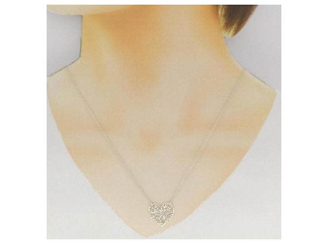 Tiffany & Co Tiffany Olivenblatt-Halskette Silber - Ansicht 6