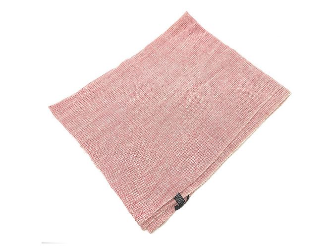 Stola in lana rosa Chanel - vista 2