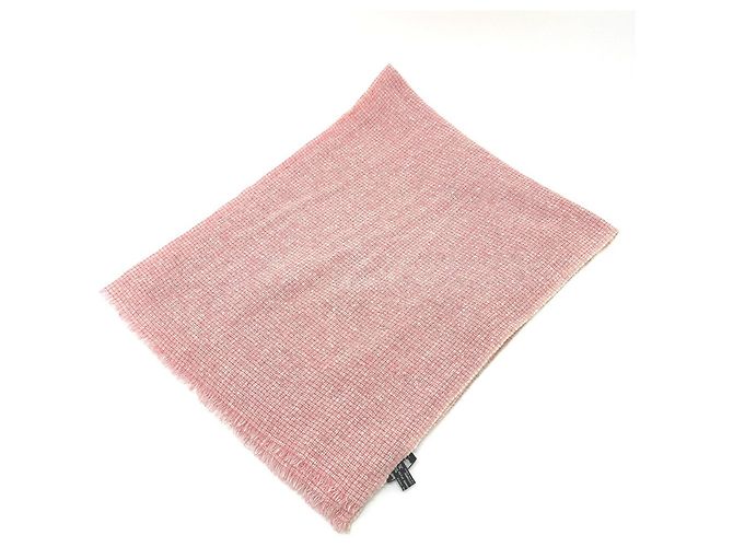 Stola in lana rosa Chanel - vista 8