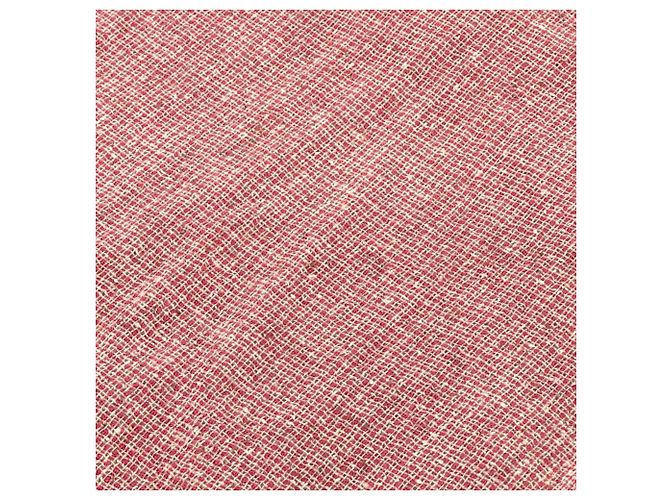 Stola in lana rosa Chanel - vista 9