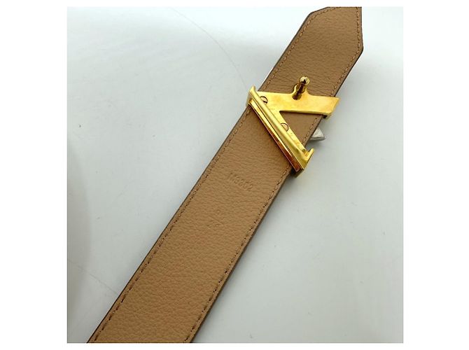 Twist Slim Gürtel aus Epi-Leder von Louis Vuitton Beige - Ansicht 10