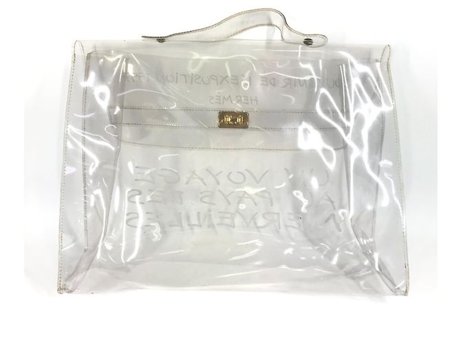 Hermès Borsa Tote Kelly in vinile HERMES - vista 2