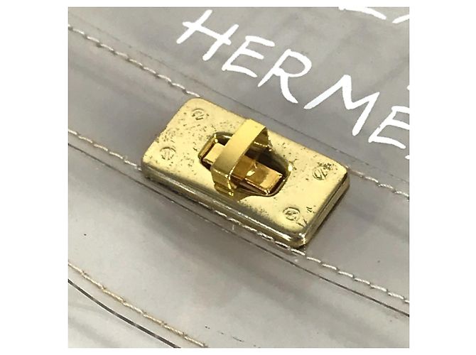 Hermès Borsa Tote Kelly in vinile HERMES - vista 9
