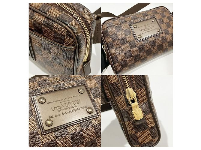 Pochette Damier Louis Vuitton Damier ebene - vista 4