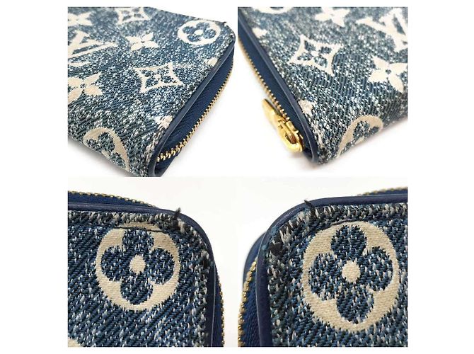 Monedero Zippy Monogram de Louis Vuitton Azul - vista 3