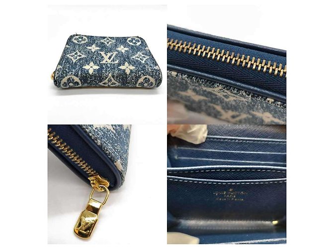 Monedero Zippy Monogram de Louis Vuitton Azul - vista 4
