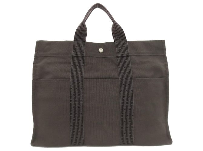 Hermès Borsa Hermes Air Line MM Marrone - vista 2