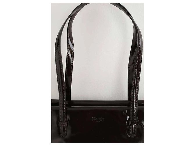 Rouje Borsa a spalla in pelle marrone - vista 2