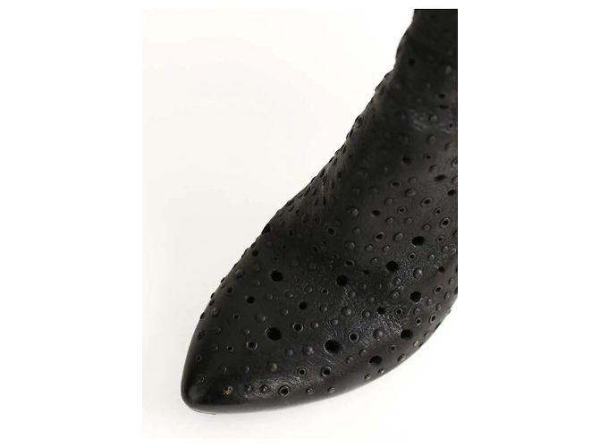 Bottega Veneta Botas de cuero negro - vista 5