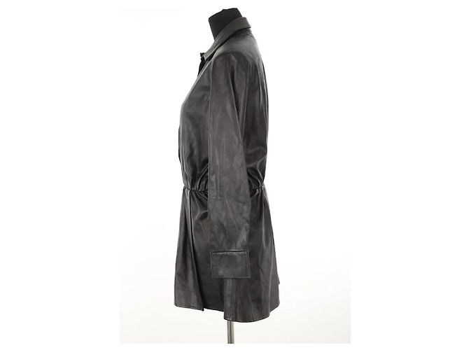 Iro Abito in pelle nero - vista 3