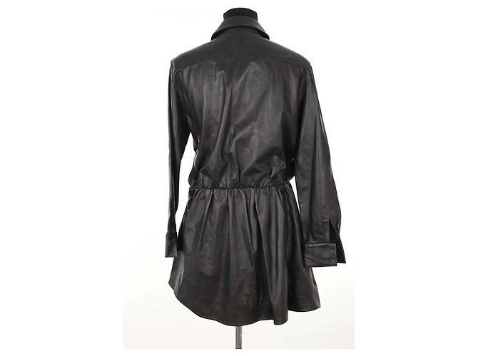 Iro Abito in pelle nero - vista 4