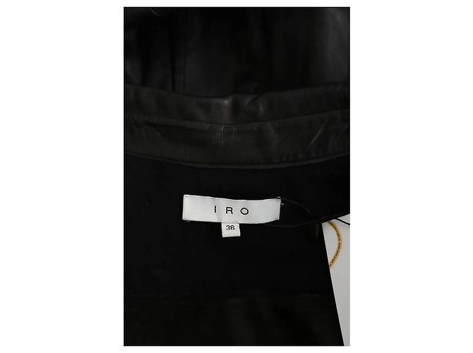 Iro Abito in pelle nero - vista 5