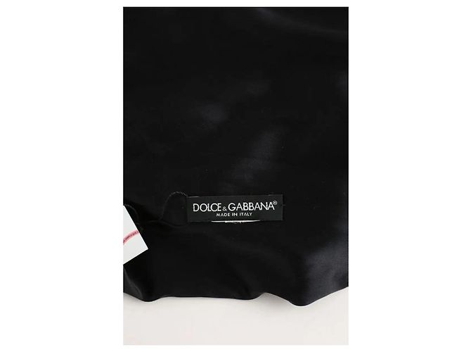 Dolce & Gabbana Abito in seta marrone - vista 6