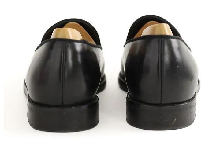 JW Anderson Mocasines de cuero negros - vista 2