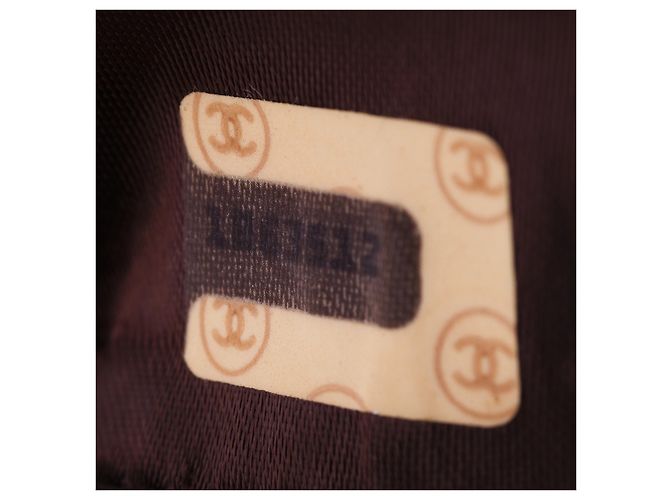 Borsa a cintura trapuntata CC di Chanel Marrone - vista 11