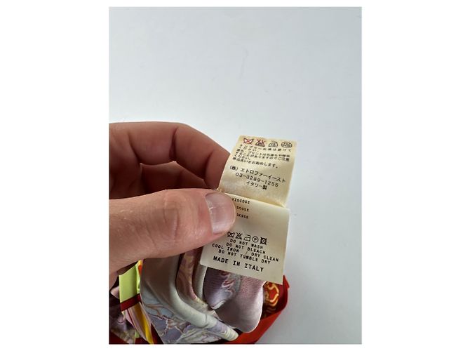 Vintage Etro Viskose Mehrfarbiges Hemd M/L Mehrfarben - Ansicht 10
