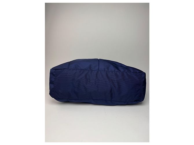 Borsa da viaggio 2Way Vintage Issey Miyake Blu Nero - vista 12