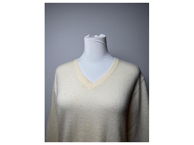 Comme Des Garcons Vintage Comme Des Garçons Wollpullover L Beige - Ansicht 11